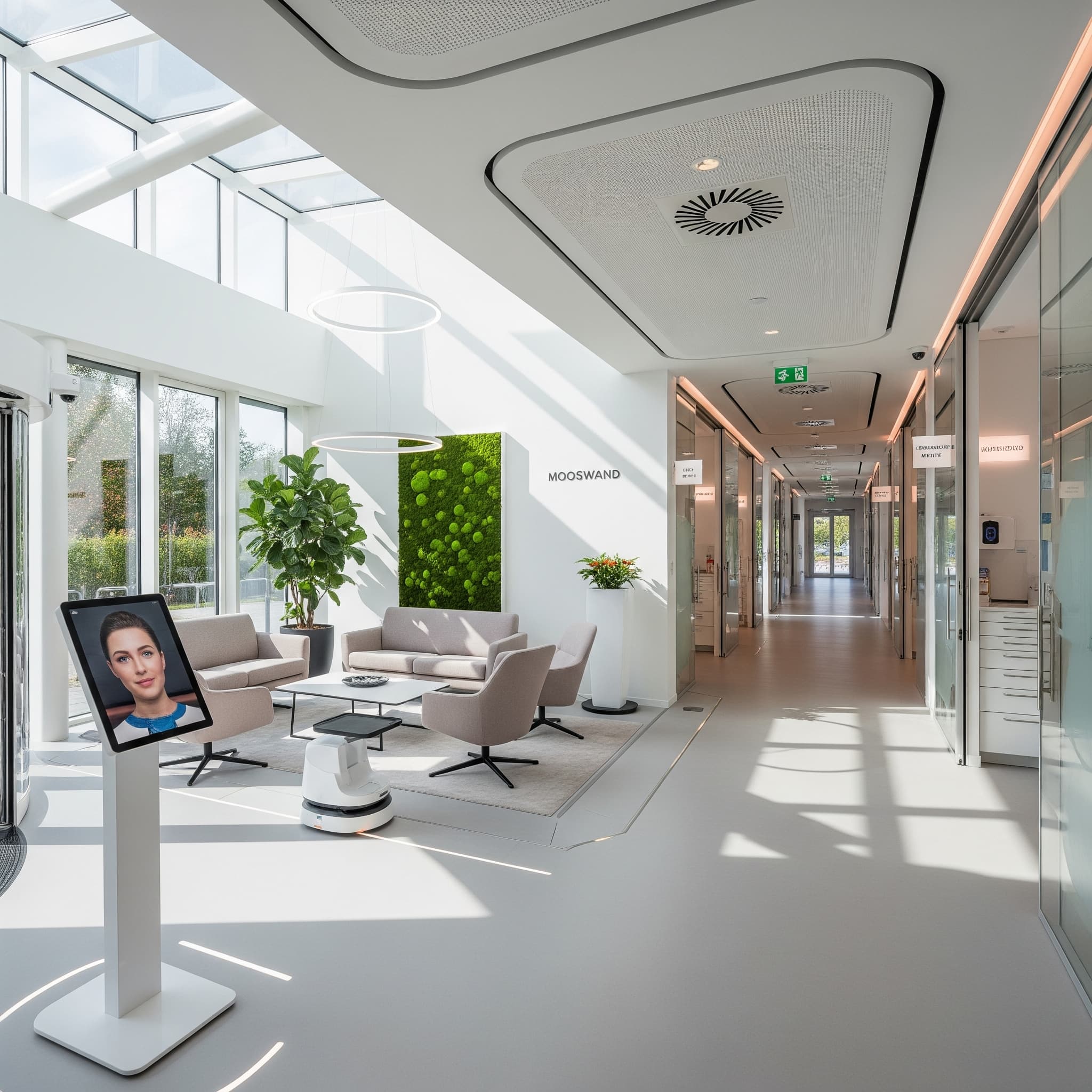 Der Eingangsbereich des WiloHealthCube